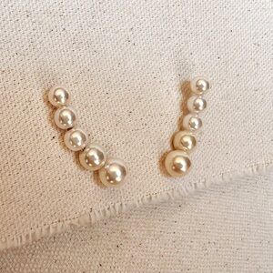 Pearl Climber Earrings
